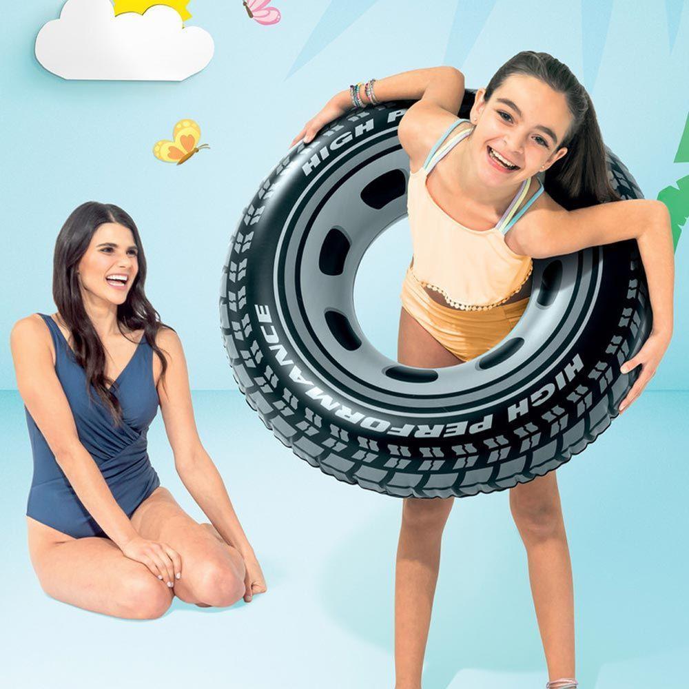 Bóia Inflável Pneu 91 Cm Gigante Praia Piscina - Intex 59252 - 2