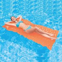 Colchão Inflável Bronzeador Esteira Laranja Intex 58807 - 2