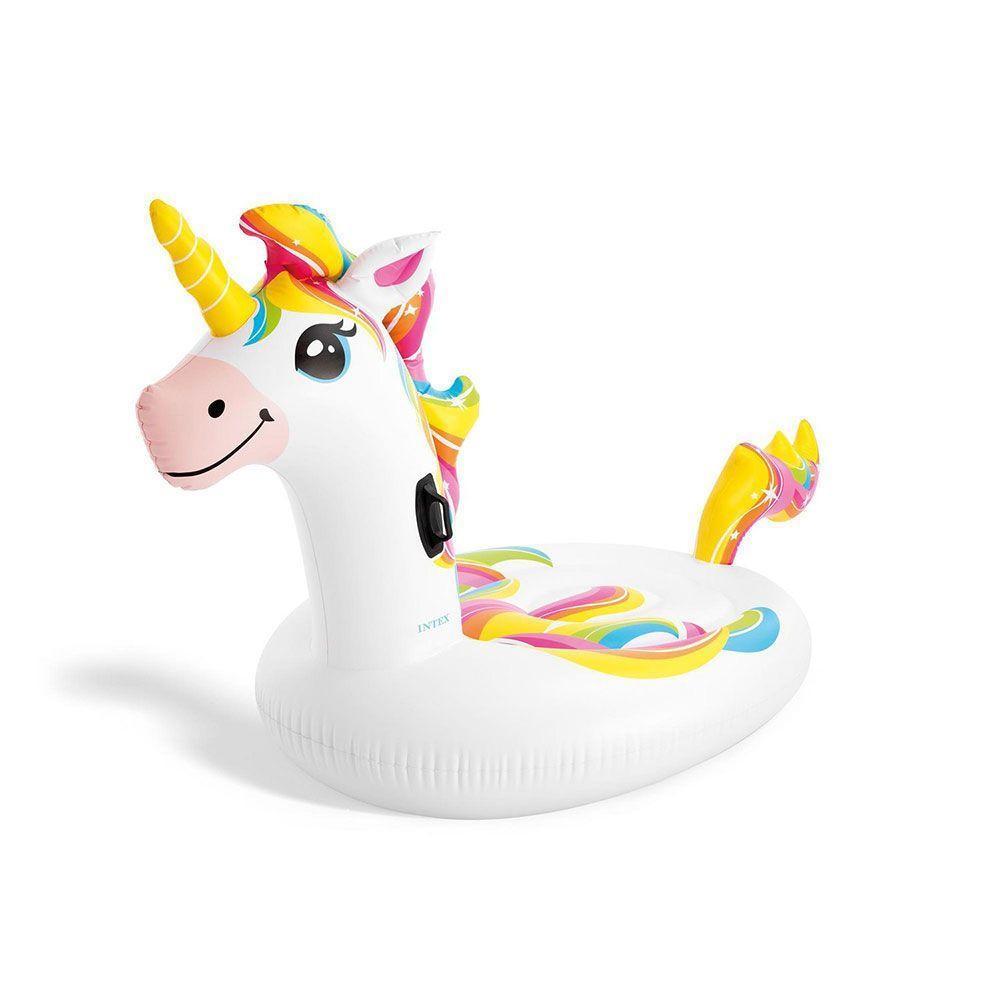 Boia Inflável Fashion Bote Unicórnio Gigante 251cm Intex - 3