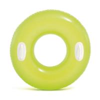 Bóia Inflável Esmeralda Grande Com Alça 76 Cm Amarelo - Intex - 1