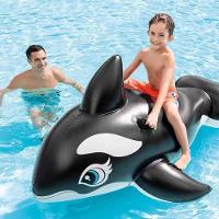 Bote Boia Inflável Baleia Gigante 193 Com Alça - Intex 58561 - 2