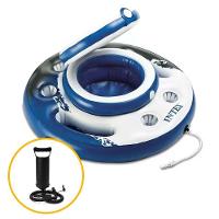 Bar Cooler Inflável Flutuante Intex 15 Litros + Bomba Inflar - 1