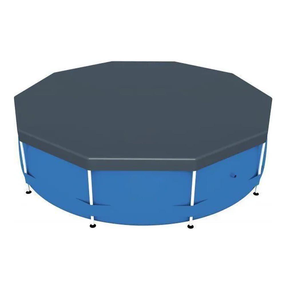 Kit Manutenção De Piscina Inflável Filtro 2.006 L-h Capa 366cm Forro Kit Limpeza 110v - 2