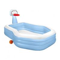 Piscina Inflável Infantil Com Cesta De Basquete 790l - Intex - 1
