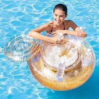 Bar Cooler Inflável Flutuante Mega Glitter 30 Latas Intex - 3