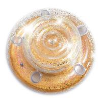 Bar Cooler Inflável Flutuante Mega Glitter 30 Latas Intex