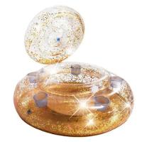 Bar Cooler Inflável Flutuante Mega Glitter 30 Latas Intex - 5