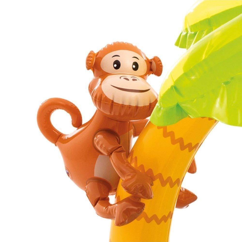 Piscina Inflável Ilha Tropical Infantil Com Cobertura 45 Litros Intex - 3