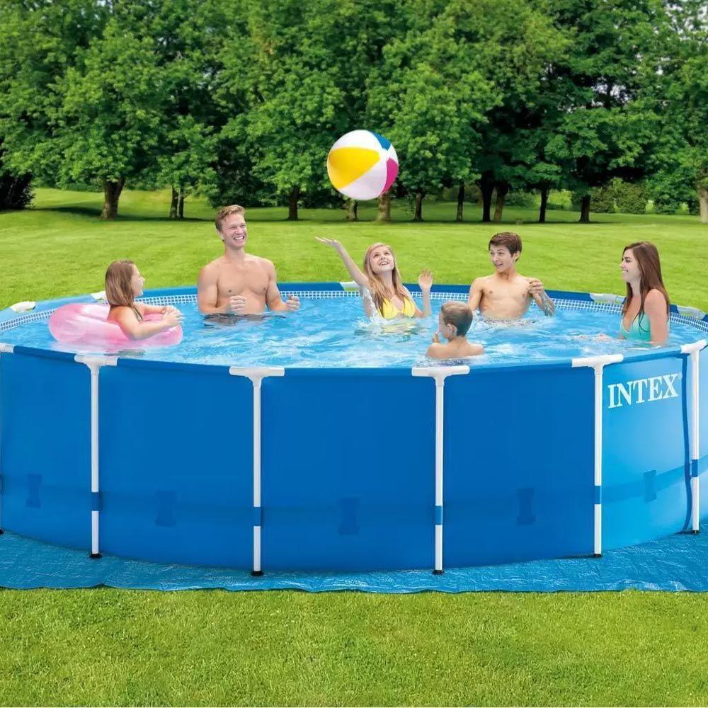 Lona Forro Proteção Piscina 5 X 3 Metros Azul - 2
