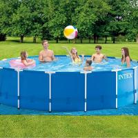 Lona Forro Proteção Piscina 5 X 3 Metros Azul - 2