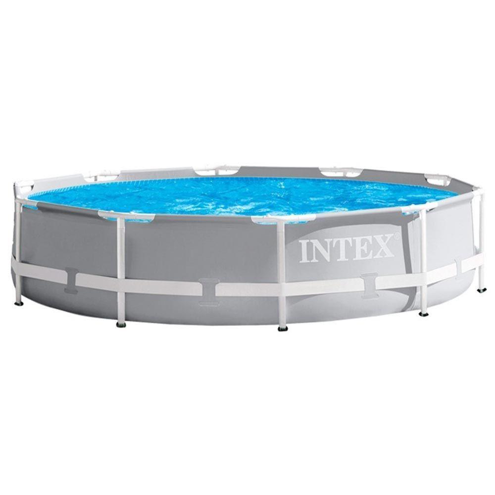 Piscina Estrutural 6.503l Prism Bomba Filtrante 110v Intex - 3