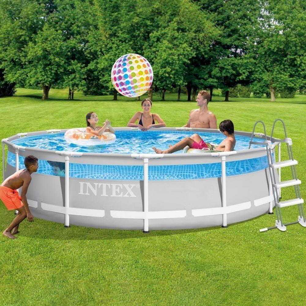 Piscina Estrutural Circular Clearview Completa 12.706 Litros 110v Intex - 3