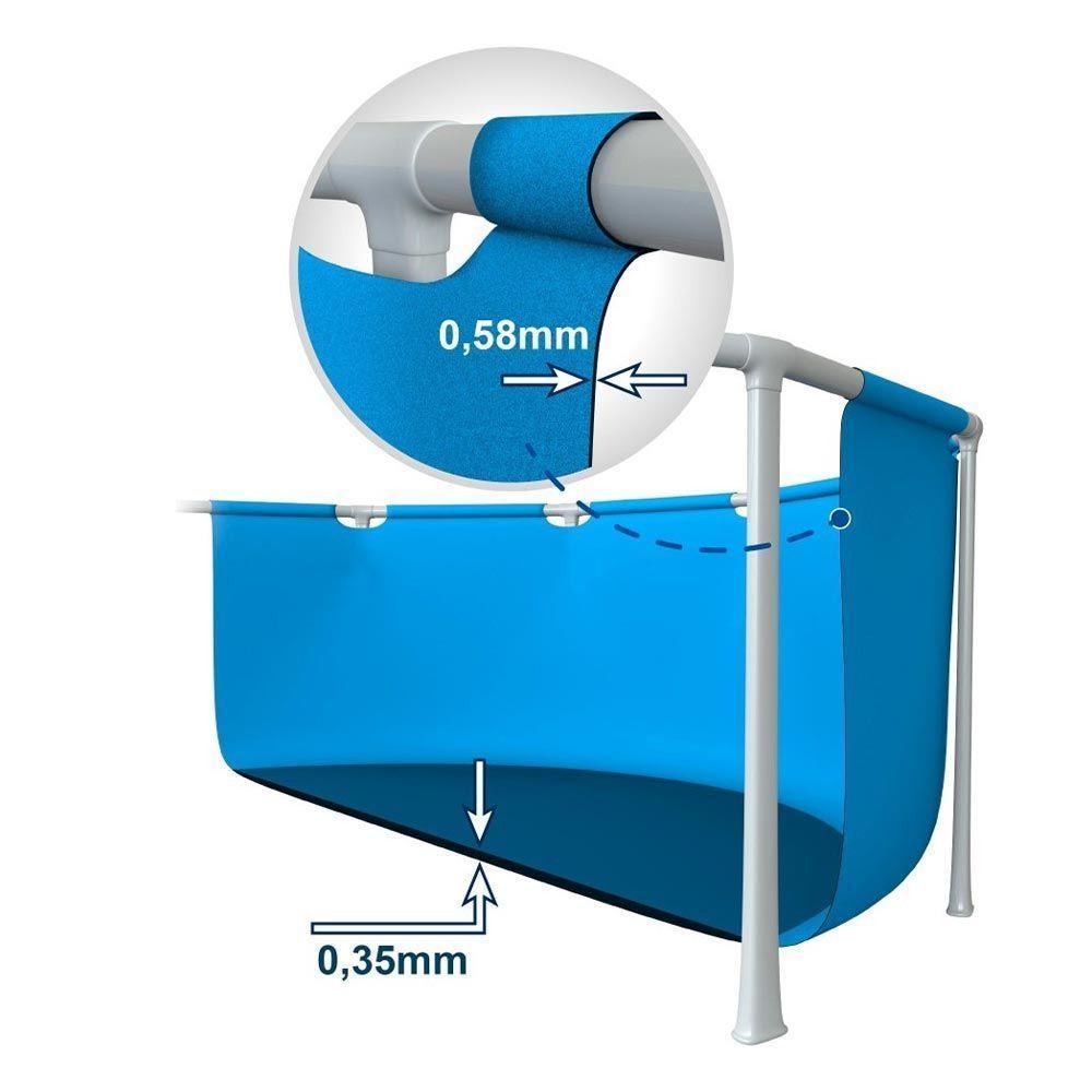 Piscina Estrutural Circular Clearview Completa 12.706 Litros 110v Intex - 4