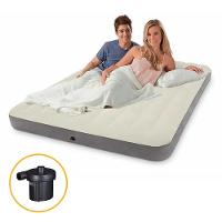 Colchão Inflável Casal Dura Beam Fiber Tech Queen Com Bomba Elétrica 110v Intex - 2