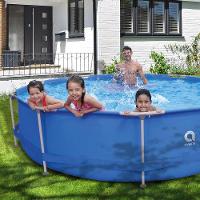 Piscina Estrutural Armação 6125 Litros Filtro Capa E Forro Avenli Jilong 220v - 2