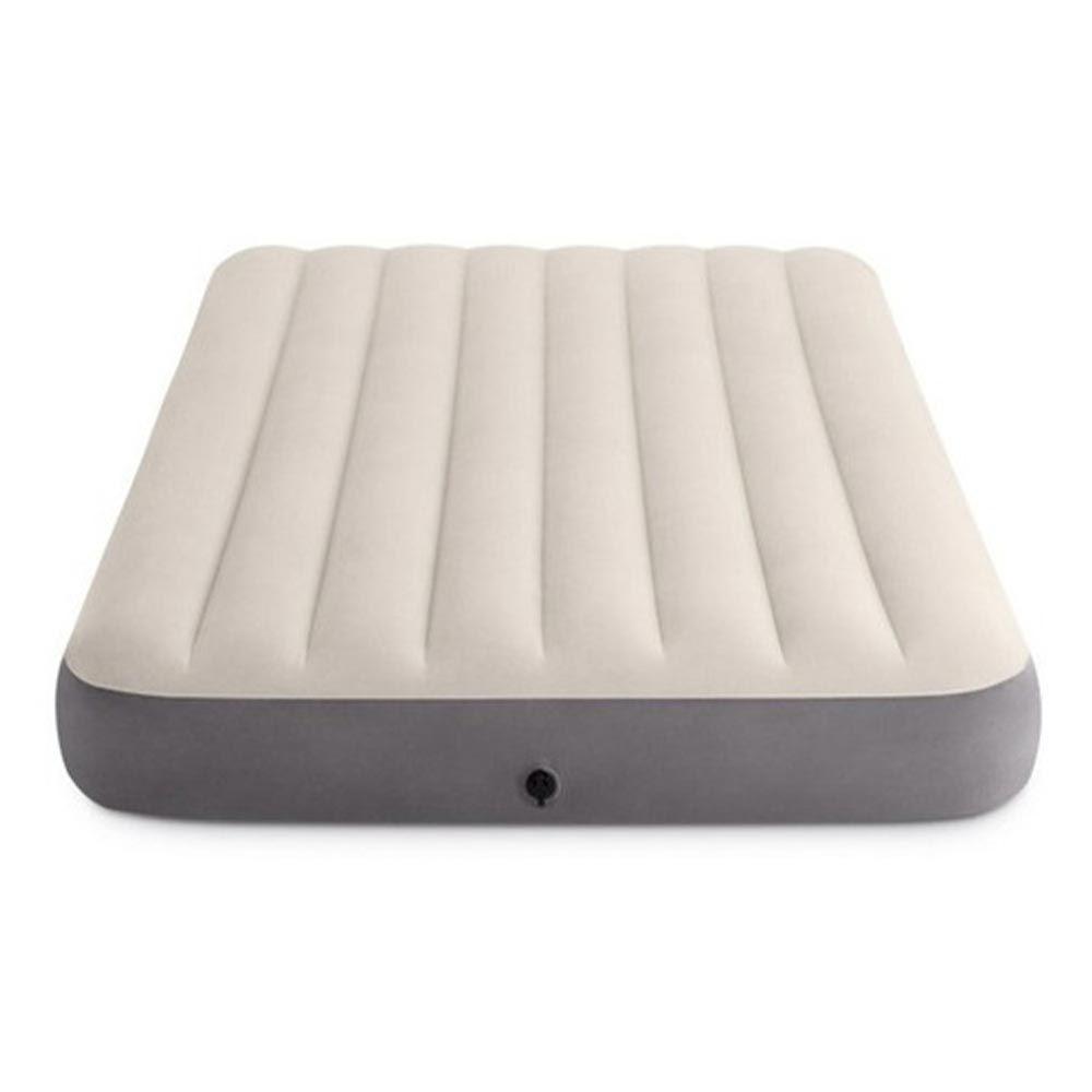 Colchão Inflável Casal Dura Beam Fiber Tech Queen Com Bomba De Encher Intex - 3