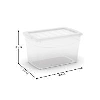 Caixa Organizadora 29 Litros Omni Box Curver Transparente Keter - 3