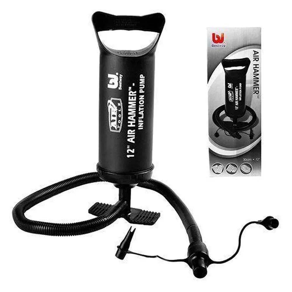 Kit Com 2 Colchões Infláveis Casal + 1 Bomba Manual Intex - 3