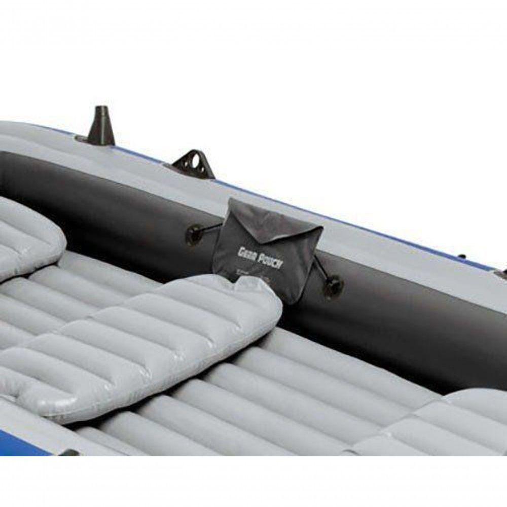 Bote Inflável Intex Excursion 5 C- Suporte Motor Remos Barco - 3