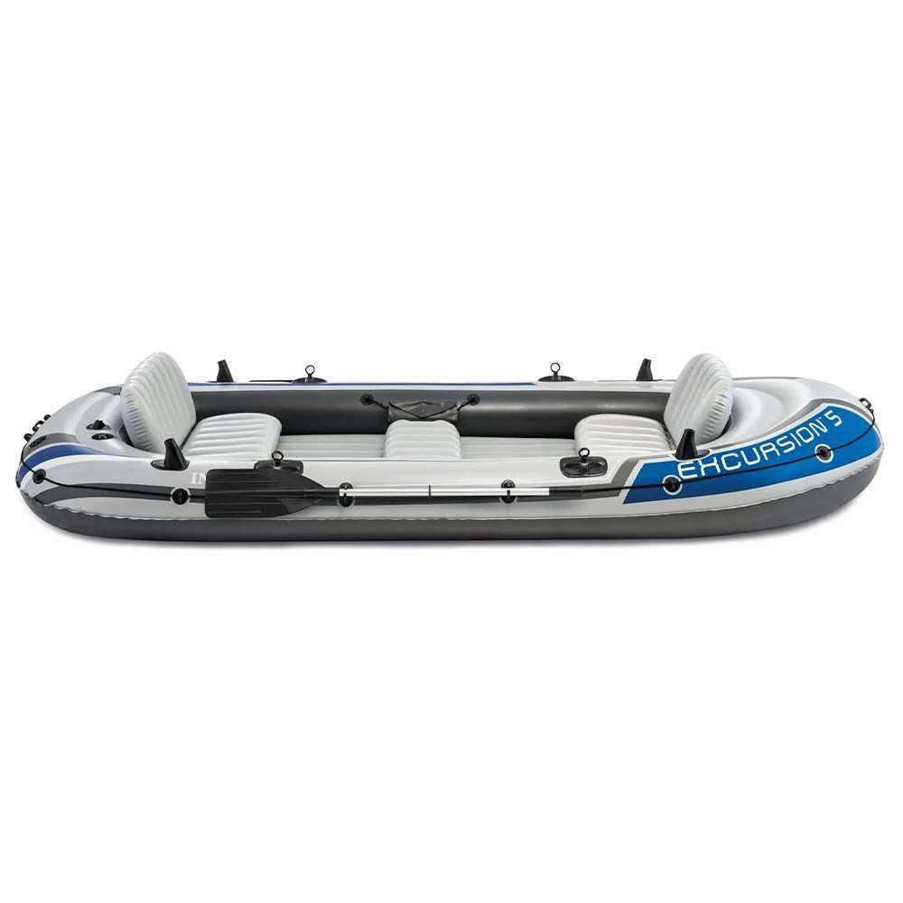 Barco Bote Inflável Excursion 5 - Intex Remos E Bomba - 4