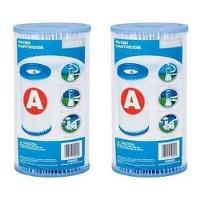 Kit 02 Cartuchos Refil Tipo A Filtro Intex Bomba 2006 3785 - 1
