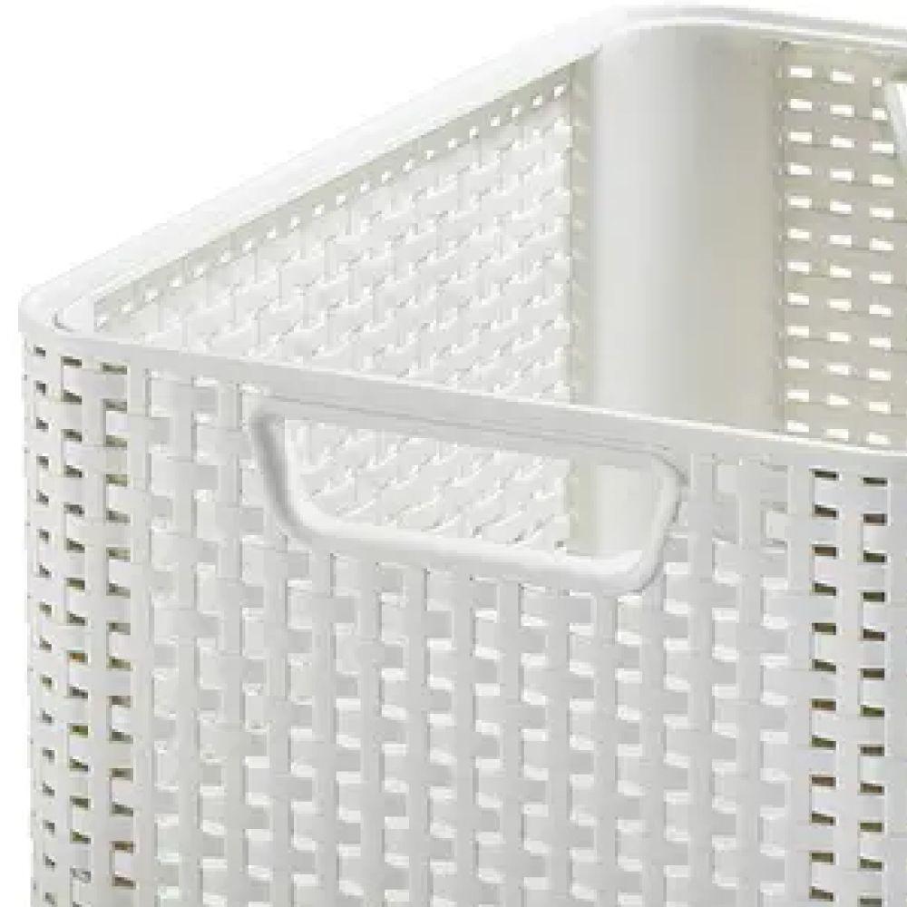 Cesto Organizador 18 Litros Style Curver Branco Keter - 2