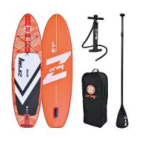 Prancha Stand Up Inflável Laranja 275 Cm Com Remo E Bomba Jilong - 1