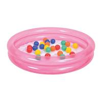 Piscina De Bolinhas Inflável Infantil 25 Bolas 120 Litros Jilong - 1