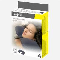 Travesseiro Inflável De Viagem Confortável Vinil Aveludado Avenli - 5