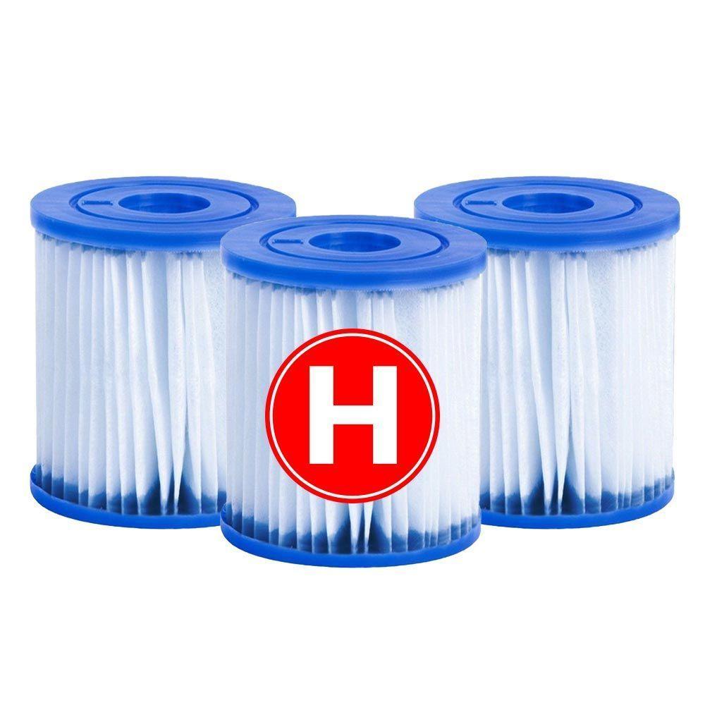 Refil Cartucho P- Bomba Filtrante 1250 Lh Modelo H 3 Unidades- Intex - 1