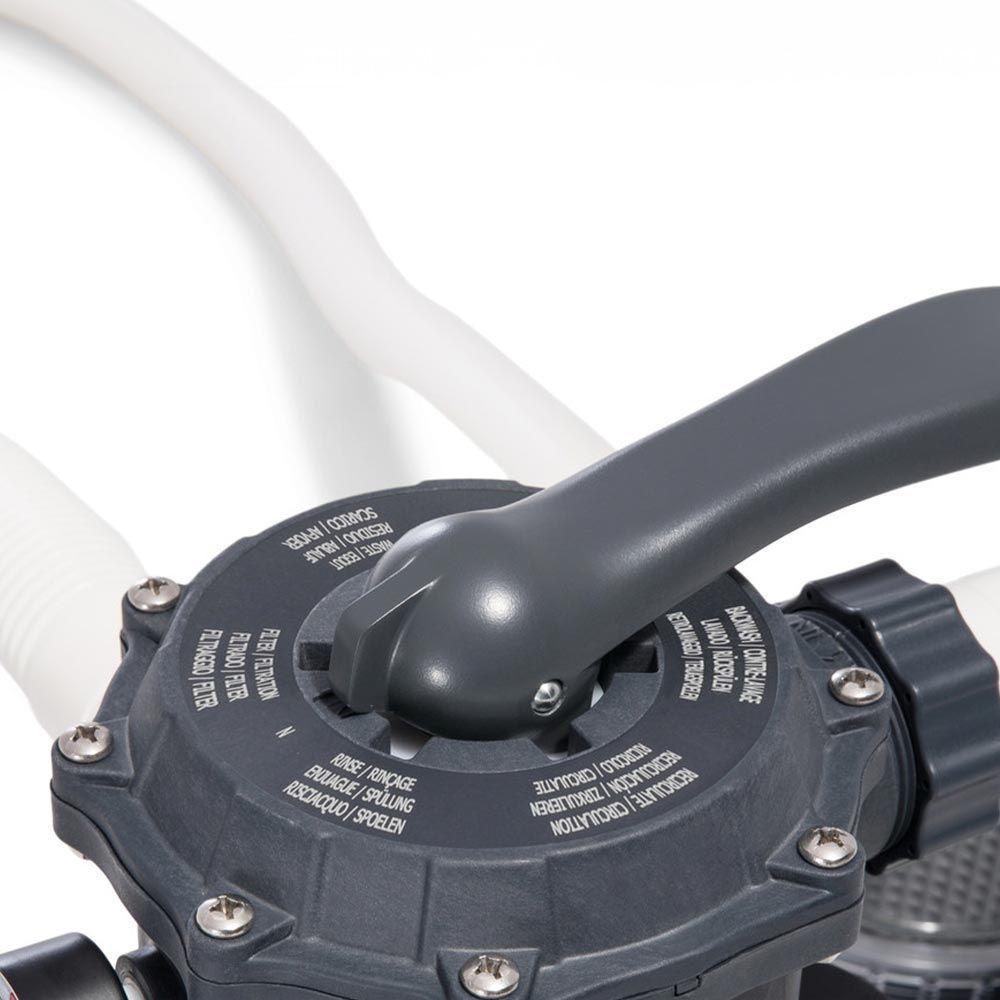 Bomba Filtro Sistema Areia Krystal Clear 7.900 Litros-hora 110v Intex - 4