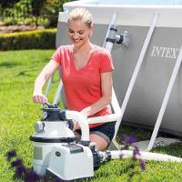 Bomba Filtro Sistema Areia Krystal Clear 7.900 Litros-hora 220v Intex - 2