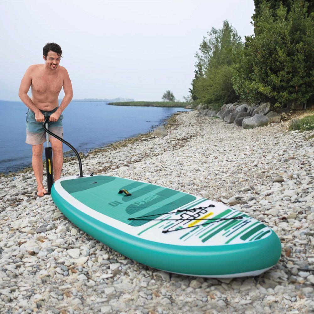 Prancha Stand Up Inflável Huakai Com Leash + Bomba De Inflar + Remo Bestway 65346 - 3