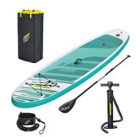 Prancha Stand Up Inflável Huakai Com Leash + Bomba De Inflar + Remo Bestway 65346 - 1