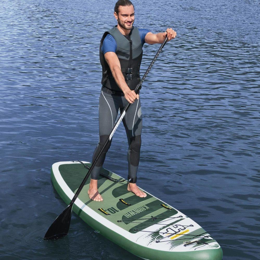 Stand Up Kahawai Com Leash Bomba De Inflar E Remo Bestway - 3