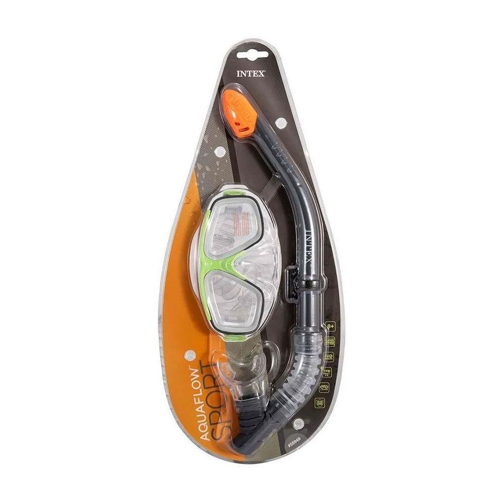 Kit Mergulho Com Máscara E Snorkel Surf Intex Profissional - 4