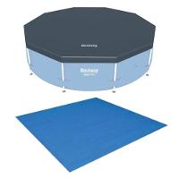 Kit Com Capa 305 Cm Estrutural E Forro Bestway - 1