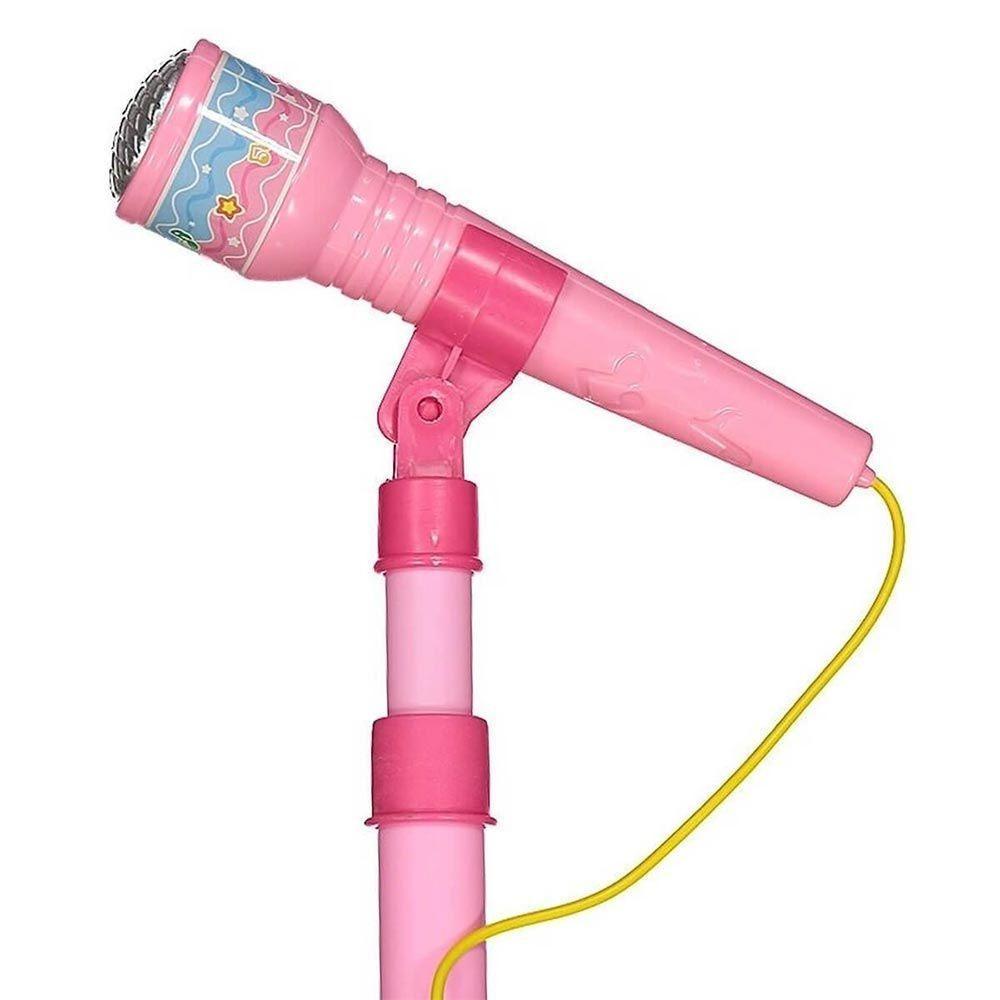 Brinquedo Microfone Infantil C- Pedestal Rosa - Fênix - 2