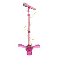 Brinquedo Microfone Infantil C- Pedestal Rosa - Fênix - 1