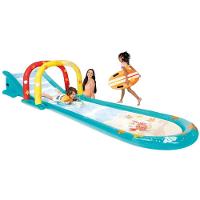 Escorregador Inflável Surf Divertido Com Pranchas Intex - 1