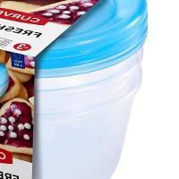 Conjunto De 3 Potes Redondos 0.5 Litros Curver Keter - 3