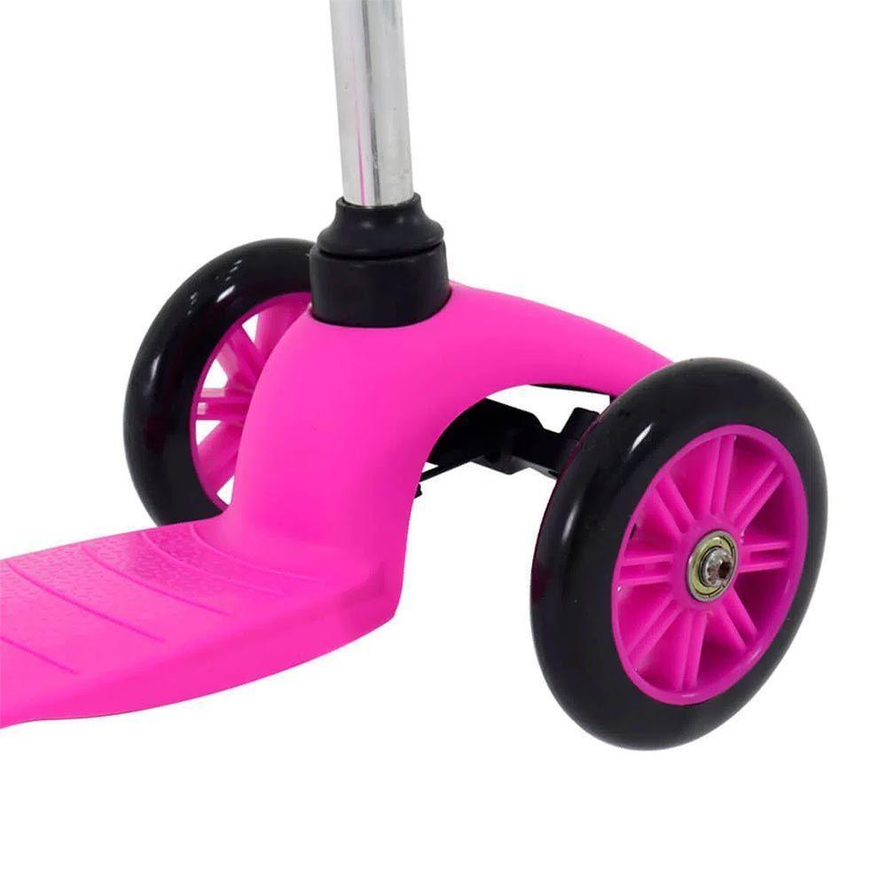 Patinete Infantil Bel Sport Twist 3 Rodas Rosa - Belfix - 2