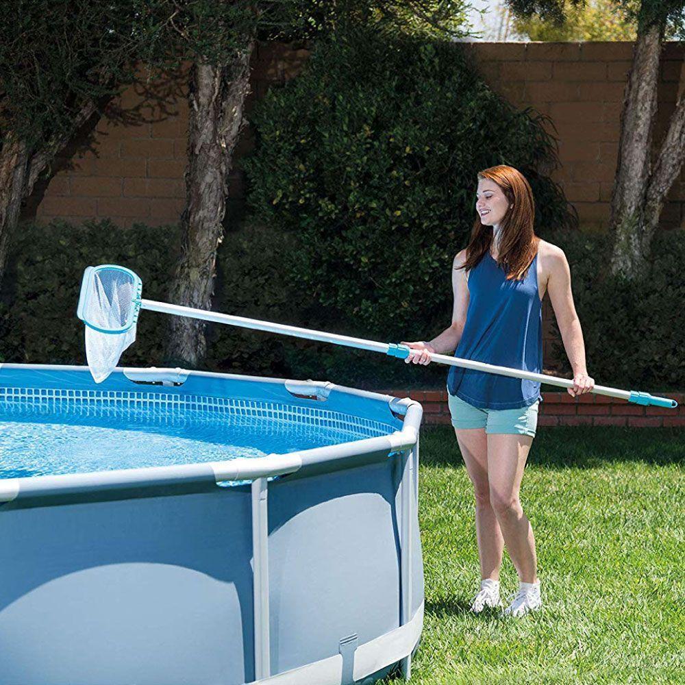 Kit De Limpeza E Manutenção Com Aspirador Peneira E Escova Intex - 2