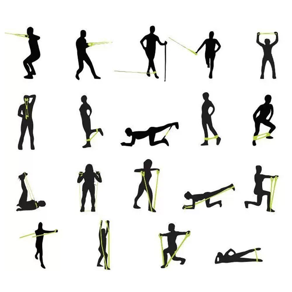 Kit Com 3 Elásticos Extensores Ginástica Fitness Liveup 3211 - 2