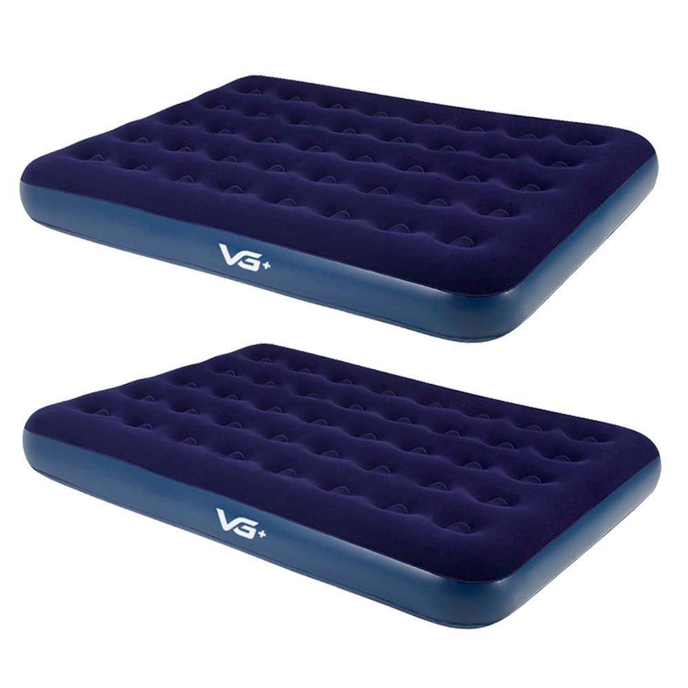 Kit 2 Colchões Infláveis Casal Flocked Comfort Vg Plus - 1