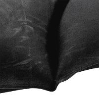 Colchão Cama Aveludada Inflável Para Viagem Suv Carro Com Bomba Elétrica 12v Vg Plus Preto