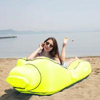 Sofá De Ar Hug Bag Inflável Camping Relaxante Verde Vg+ - 2