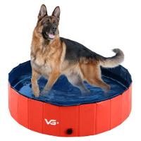 Piscina Para Pets Animais De Estimação 160x30cm Vermelha Vg+ - 1