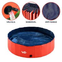 Piscina Para Pets Animais De Estimação 160x30cm Vermelha Vg+ - 5