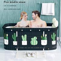 Banheira Dobrável Retangular Com Acessórios Cactos Vg Plus - 2